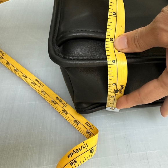 Vintage Coach Beekman Black Leather Briefcase G8C-5266 USA - Picture 3 of 16